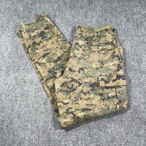Mens Tru Spec Digital Camo Pants Double Knee Sz M-Long 31-35 x 32.5-35 Military